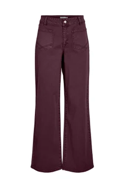 Vila Jeans|Calças-Calça com bolsos frontais Roxo