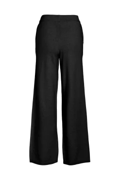 Vila Calças-Calça comprida de malha com viscose Preto