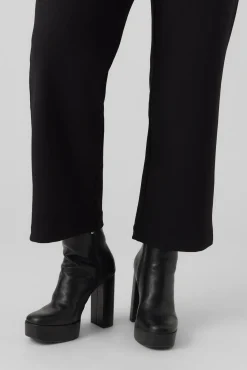 Vero Moda Curve Calças-Calça comprida reta curva Preto
