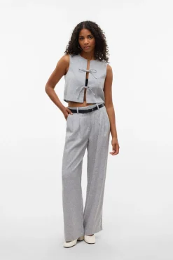 Vero Moda Fatos|Calças-Calça compridas de terno Cinzento