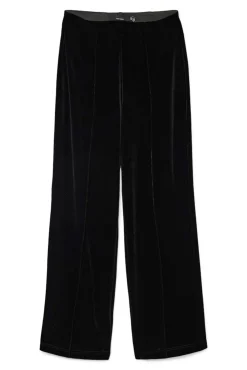 Vero Moda Calças-Calça compridas de veludo Preto