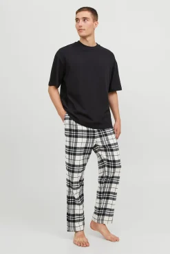 Jack & Jones Pijamas-Calça de pijama comprido cinzento