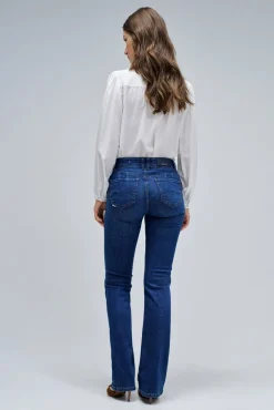 Salsa Jeans Jeans-Calça jeans bootcut push up Destiny Azul