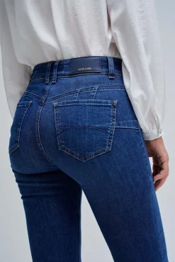 Salsa Jeans Jeans-Calça jeans bootcut push up Destiny Azul