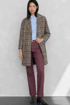 Pedro del Hierro Jeans-Calça jeans básica estilo tubo de fogão Bordeaux