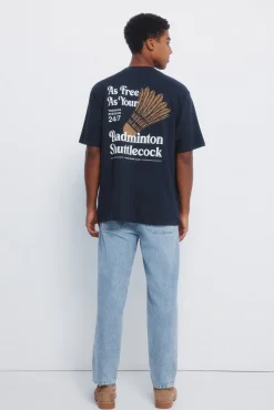 Springfield Jeans-Calça jeans calças chino lavada azul