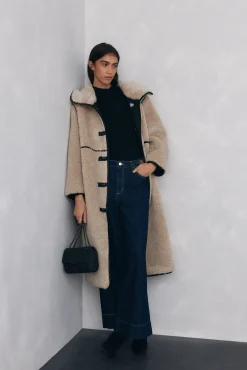 Pedro del Hierro Jeans|Calças-Calça jeans larga Azul