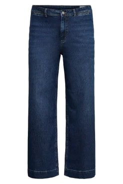 Vero Moda Curve Jeans-Calça jeans larga plus size Azul