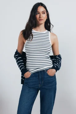 Springfield Jeans-calça jeans mamãe azul