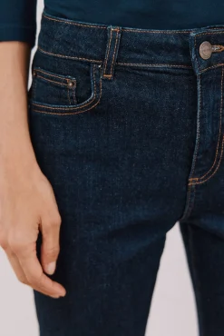 Cortefiel Jeans|Calças-Calça jeans reta Azul