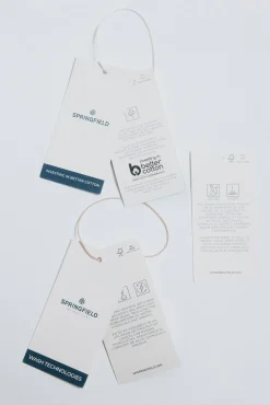 Springfield Jeans-Calça jeans reta com lavagem escura e tingimento excessivo azul