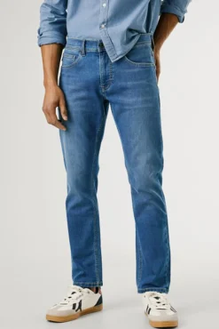 Pepe Jeans Jeans-Calça jeans skinny azul