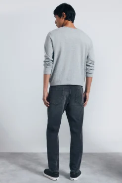 Springfield Jeans-Calça jeans skinny cinza escuro cinzento