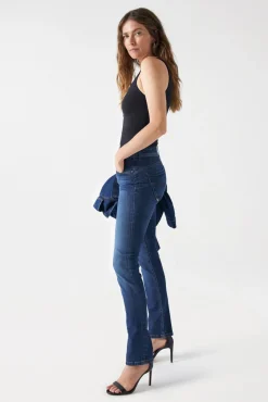 Salsa Jeans Jeans|Calças-Calça jeans skinny com push-in secreto Azul