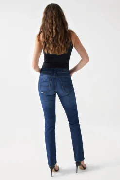 Salsa Jeans Jeans|Calças-Calça jeans skinny com push-in secreto Azul