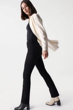 Salsa Jeans Jeans|Calças-Calça jeans skinny com push-in secreto Preto