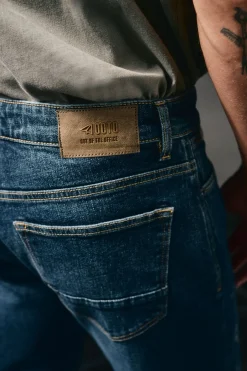 OOTO Jeans|Calças-Calça jeans slim fit Azul