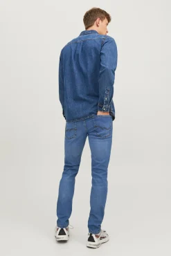 Jack & Jones Jeans-Calça jeans slim fit azul