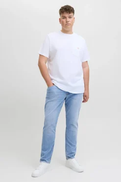 Jack & Jones PLUS Jeans-Calça jeans slim fit PLUS azul