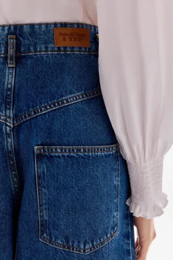 TFP by Tamara Falcó Jeans-Calça jeans super larga Azul