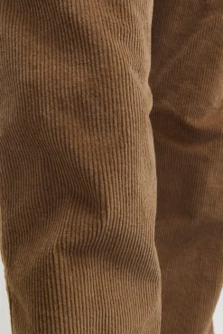 Jack & Jones Calças-Calça jogger de veludo cotelê cru