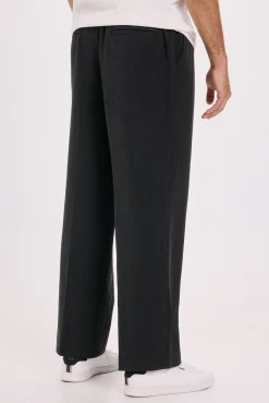 Jack & Jones Calças-Calça largas com pregas Cinzento