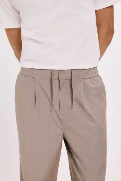 Jack & Jones Calças-Calça largas com pregas Tostado