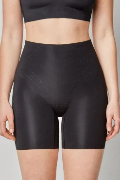 Gisela Roupa Interior-Calça redutora com reforço preto