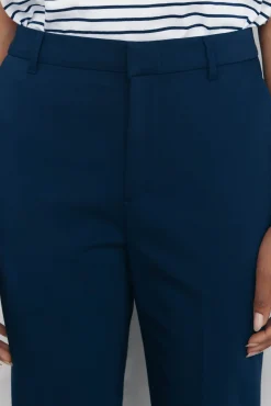 Pedro del Hierro Calças-Calça reta clássica Azul