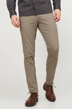 Jack & Jones Calças|Chinos-Calça slim fit bege