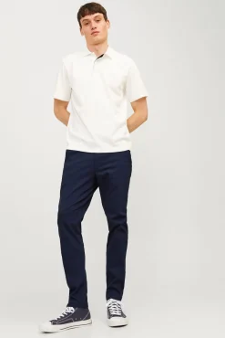 Jack & Jones Calças|Chinos-Calça slim fit azul