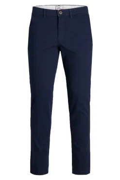Jack & Jones Calças|Chinos-Calça slim fit azul