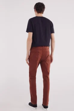 Springfield Calças-Calça slim fit com 5 calça vermelho