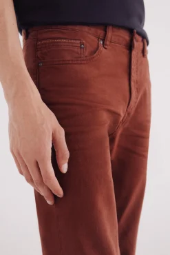 Springfield Calças-Calça slim fit com 5 calça vermelho