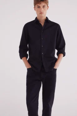 Springfield Calças-Calça slim fit com 5 calça preto