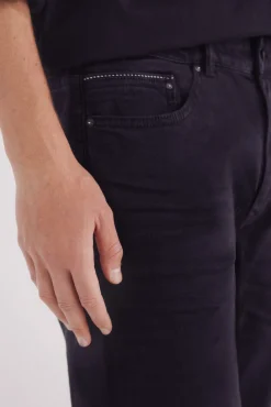 Springfield Calças-Calça slim fit com 5 calça preto