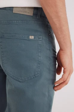 Springfield Calças-Calça slim fit com 5 calça azul