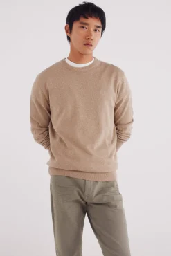 Springfield Calças-Calça slim fit com 5 calça bege