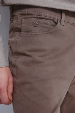 Springfield Calças-Calça slim fit com 5 calça cru