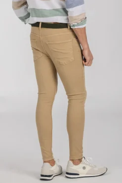 Celopman Jeans|Calças-Calças 5 Bolsos Skinny vison