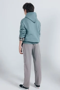 Springfield Kids Calças-Calças calças chino confortáveis ​​e justas para meninos cinzento