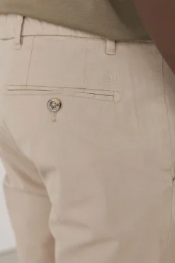 Pedro del Hierro Calças|Chinos-Calças calças chino leves e slim fit premium Beige