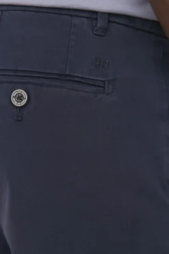 Pedro del Hierro Calças|Chinos-Calças calças chino leves e slim fit premium Azul