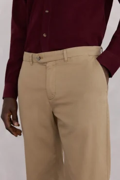 Pedro del Hierro Calças|Chinos-Calças calças chino premium de regular fit Beige