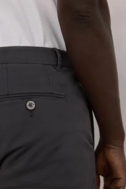 Pedro del Hierro Calças|Chinos-Calças calças chino slim fit premium Cizento