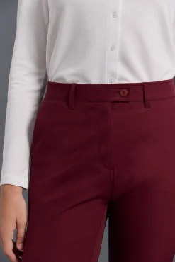 Pedro del Hierro Calças-Calças calças chino técnicas de golfe Vermelho