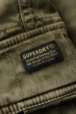Superdry Calças-Calças cargo básica estampado