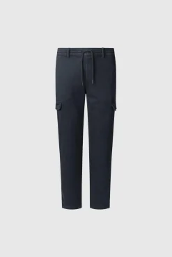 Pepe Jeans Calças-Calças Cargo Fit Slim azul