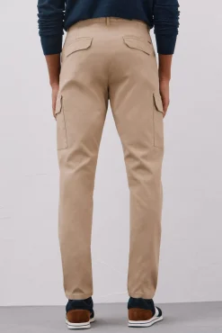 Cortefiel Calças-Calças cargo leves Tostado