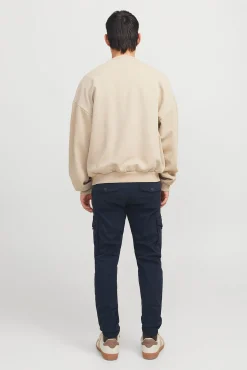 Jack & Jones Calças-Calças cargo slim fit azul